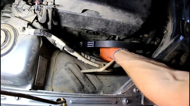 Замена натяжного ролика и приводного ремня на LADA Priora с кондиционером Лада Приора 2009 г