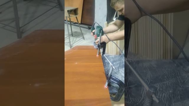 Обработка ЛДСП ручными эл фрезером 2 часть