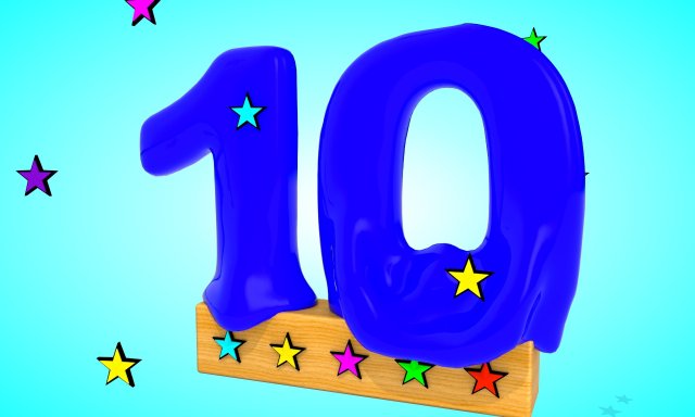 Учимся считать от 1 до 10 с помощью воды Обучение для самых маленьких