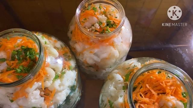 Самый ПРОСТОЙ и ВКУСНЕЙШИЙ рецепт ЦВЕТНОЙ КАПУСТЫ (маринованной).
