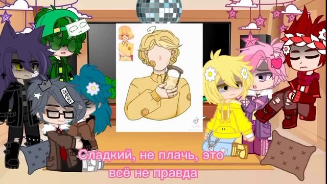 ✝️Реакция 13 карт на 8 душ / гача_клуб ✝️