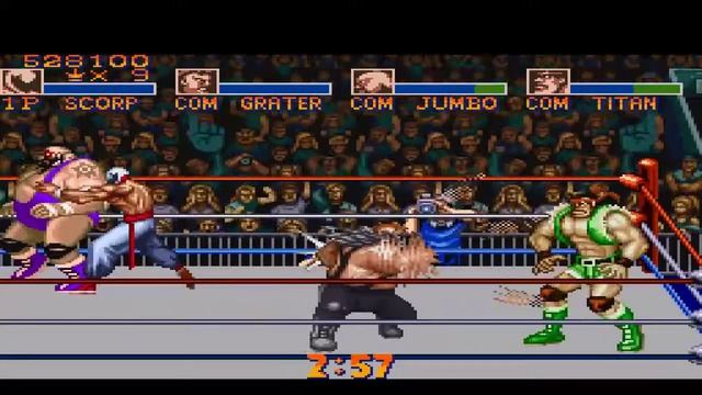 Saturday Night Slam Masters - SNES