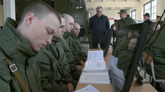 Посещение войсковой части, расположенной в г. Острогожск Воронежской области