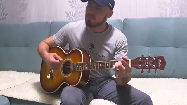 Далеко журавли улетели на гитаре