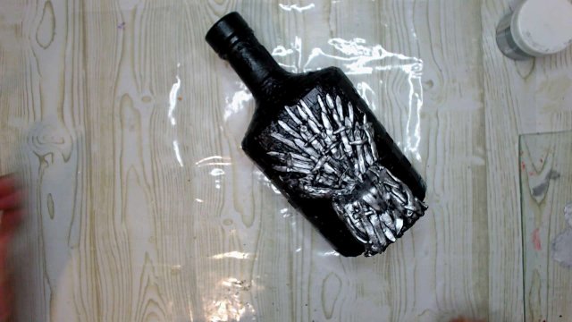 DIY \ДЕКОР ПОДАРОЧНОЙ БУТЫЛКИ СВОИМИ РУКАМИ/ТВОРЧЕСКИЕ ИДЕИ ДЕКОРА