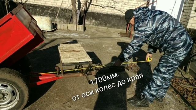 Прицеп к мотоблоку своими руками. Размеры