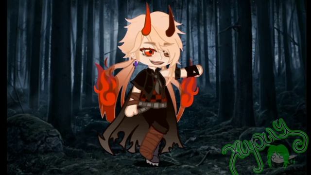 ☯|☬✞Ты думал что тебя спасёт твой глупый экзорцизм?✞☬|Гача клуб|клип|коллаб с @Рика Фудзита|☯