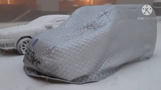 Гараж в богажнике. Портативный гараж. -56°С?