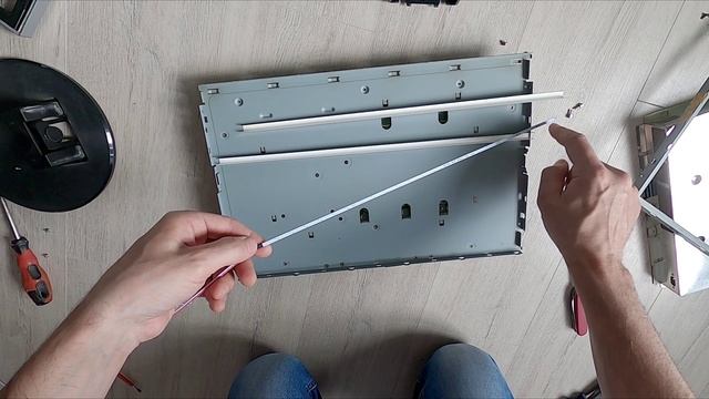 Замена подсветки монитора на led, разборка ремонт asus vw193