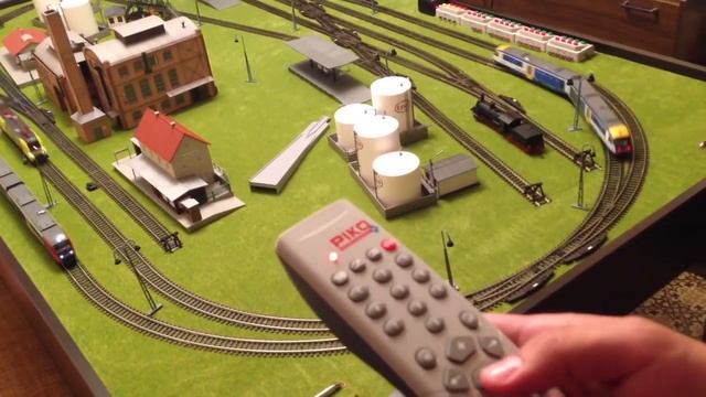 Макет моделей железных дорог PIKO видео