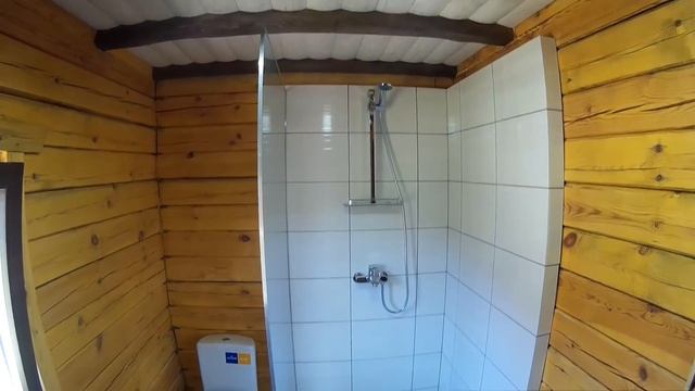 Душевая в деревянном доме