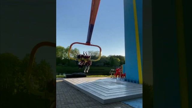 страшный аттракцион Бустер парк Диво-Остров Санкт-Петербург Питер 01.06.2021