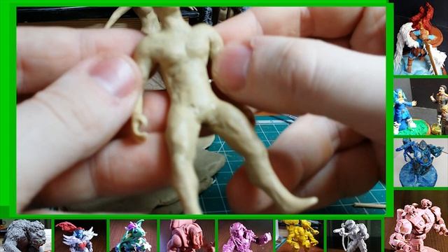 Лепка из пластилина. Как лепить. Лепка для новичков. Лепка для начинающих. Уроки лепки.