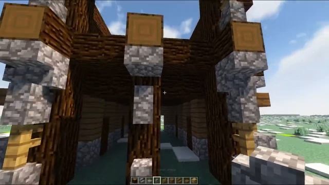 СТРОИТЕЛЬСТВО ДОМА ВИКИНГОВ В MINECRAFT!!