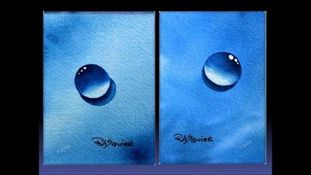 Пошаговое рисование капли росы.mp4