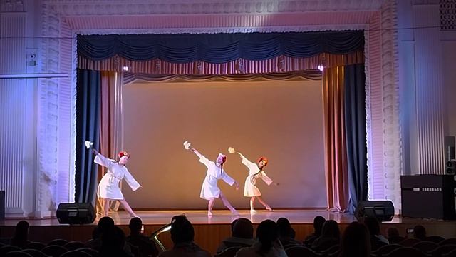 "За тихой рекой" стилизованный танец