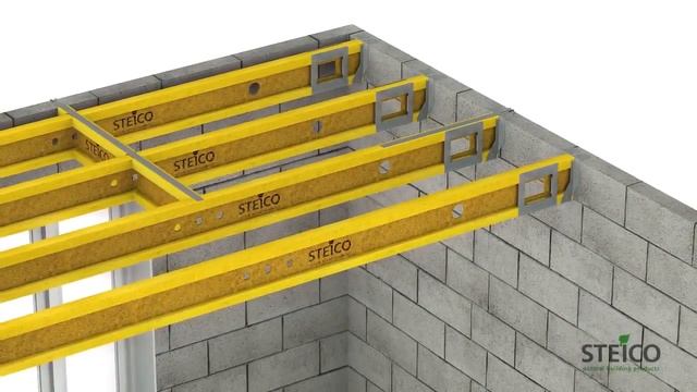 Как делать монтаж балок перекрытия ? Перекрытия Steico Joist. Плиты перекрытия для дома