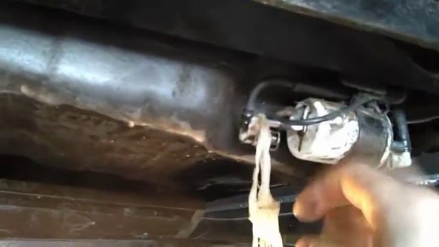 КАК СНЯТЬ БЕНЗОБАК С ШЕВРОЛЕ АВЕО