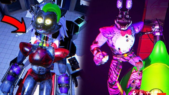ПОЧИНИЛ РОКСИ и УНИЧТОЖИЛ БОННИ без ЛИЦА FNAF Security Breach Обновление + Мод
