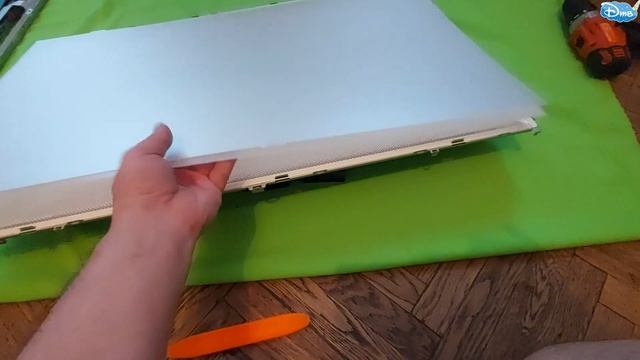 Замена подсветки в телевизоре LG Смарт ТВ 32" / Затемнение  на ТВ | Ремонт телевизора