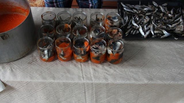 килька и скумбрия в автоклаве в томатном соусе