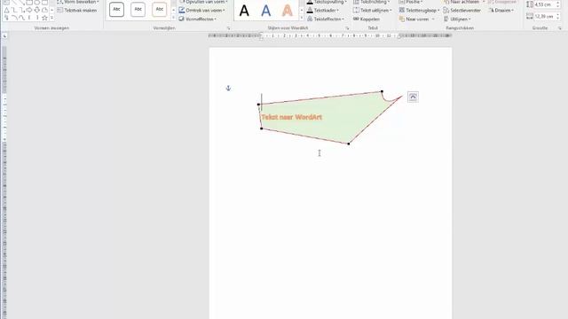 Word 2016 WordArt