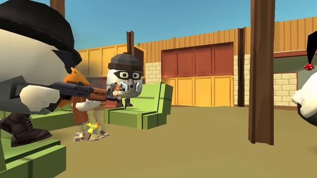 Чёрный Гусь в Чикен Ган! Трейлер часовая версия! Darkwing Goose Chicken Gun