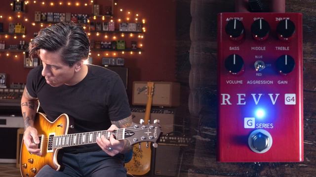 Revv G4 Distortion pedal - demo by RJ Ronquillo