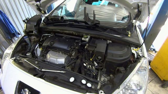 замена масла в АКПП / Peugeot 308 AL4