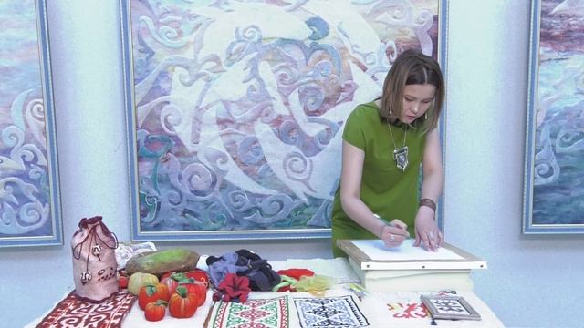 Перизат Серікбаева — “Киіз басу өнерінің заманауи жаңаша әдіс-тәсілінің бірі- құрғақ басу”