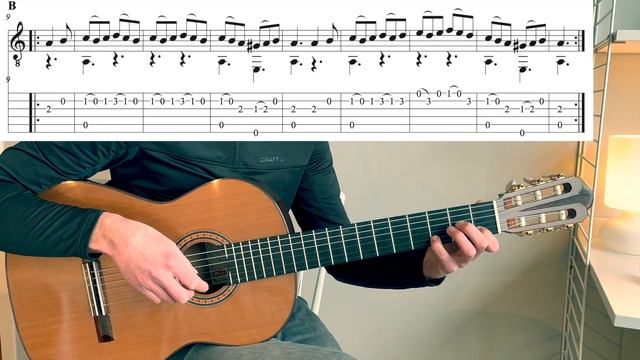 Tarantella Napoletana -Guitar Lesson- TAB