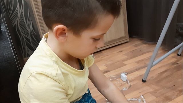 Как повесить гирлянду-штору? ОООчень красиво! Праздник к нам приходит!