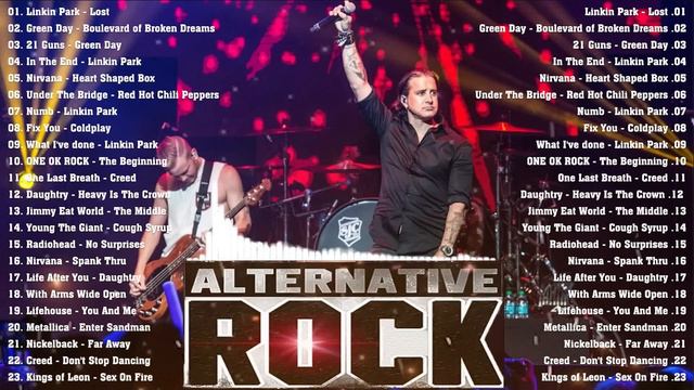 Alternative Rock 2000s Hits Mix 🔊 Best Alt Rock Songs Of The 2000s🔊 Linkin Park, Green Day