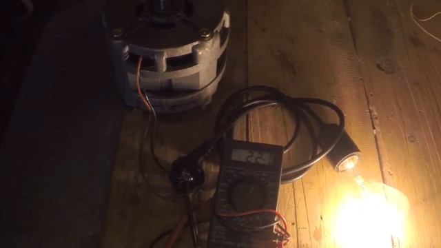 Самодельный генератор из двигателя от стиральной машины