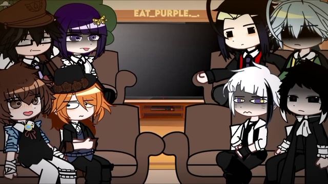 BSD react to Chuuya Nakahara and SOUKOKU | PARTE 2 | (SSKK?)