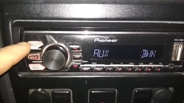 Pioneer скрытое системное меню. Первоначальная настройка магнитолы