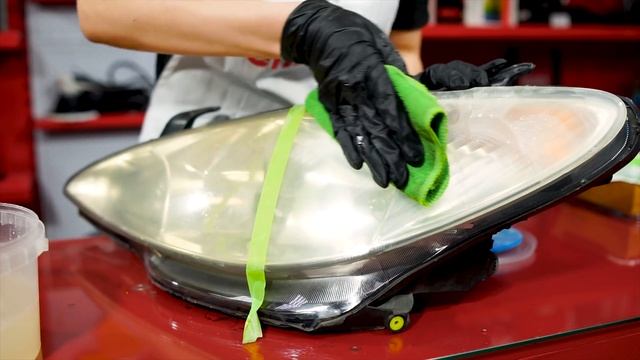 Полировка мутных фар своими руками