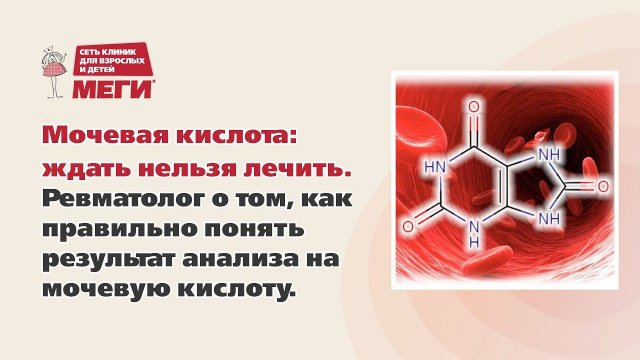 Мочевая кислота: ждать нельзя лечить.