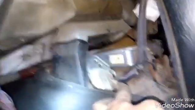 замена радиатора печки Марк 2. 90 кузов