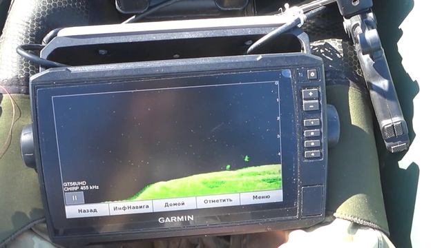 Echolot Garmin UHD DownScan.Эхолот Гармин УХД ДаунСкан часть 2