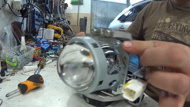 Lexus RX 350 замена адаптивных линз