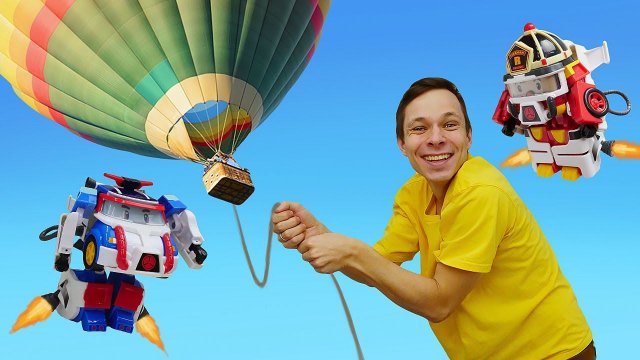 Робокар Поли и его друзья: игры в игрушки для детей - Машинки для мальчиков в беде! Новое видео
