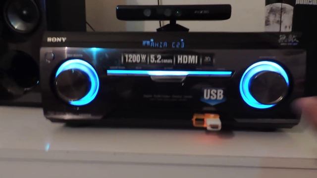 Home Theater Sony M3 Muteki 3D 5.2 Canais - 1200 Watts Rms 2012