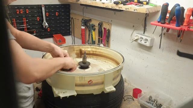 Замена подшипников стиральной машинки Samsung