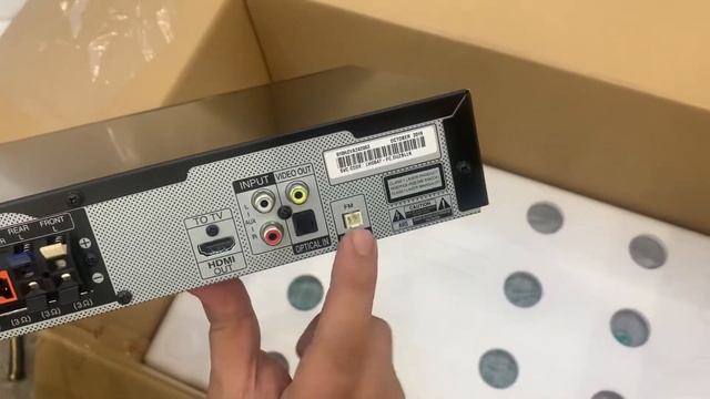 Домашний кинотеатр LG LHD647 Распаковка 2022 году.