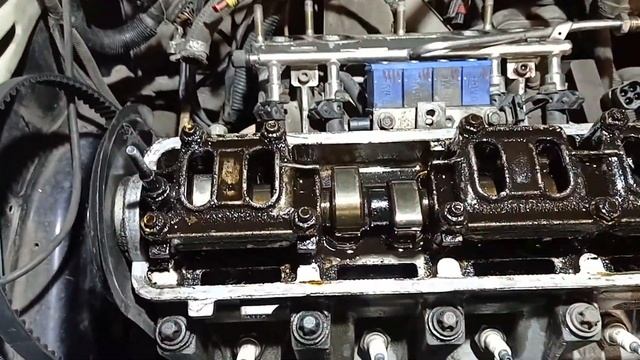 Посторонний стук ГБЦ лада калина. 1.6, 8кл.