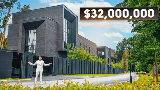 Обзор дома в закрытом поселке для списка Forbes 1350 м2 за $32,000,000