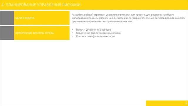 Управление рисками в управлении проектами