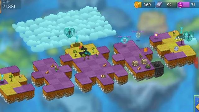 Merge Dragons! Ночной оазис! Секретный уровень!