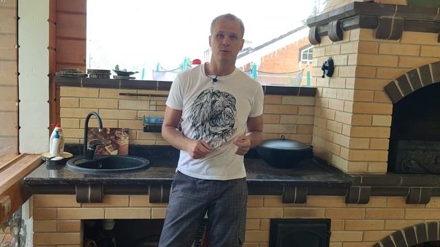 Барбекю печь из кирпича. Идеальная уличная барбекю зона на даче. Готовьте вкусно и полезно!